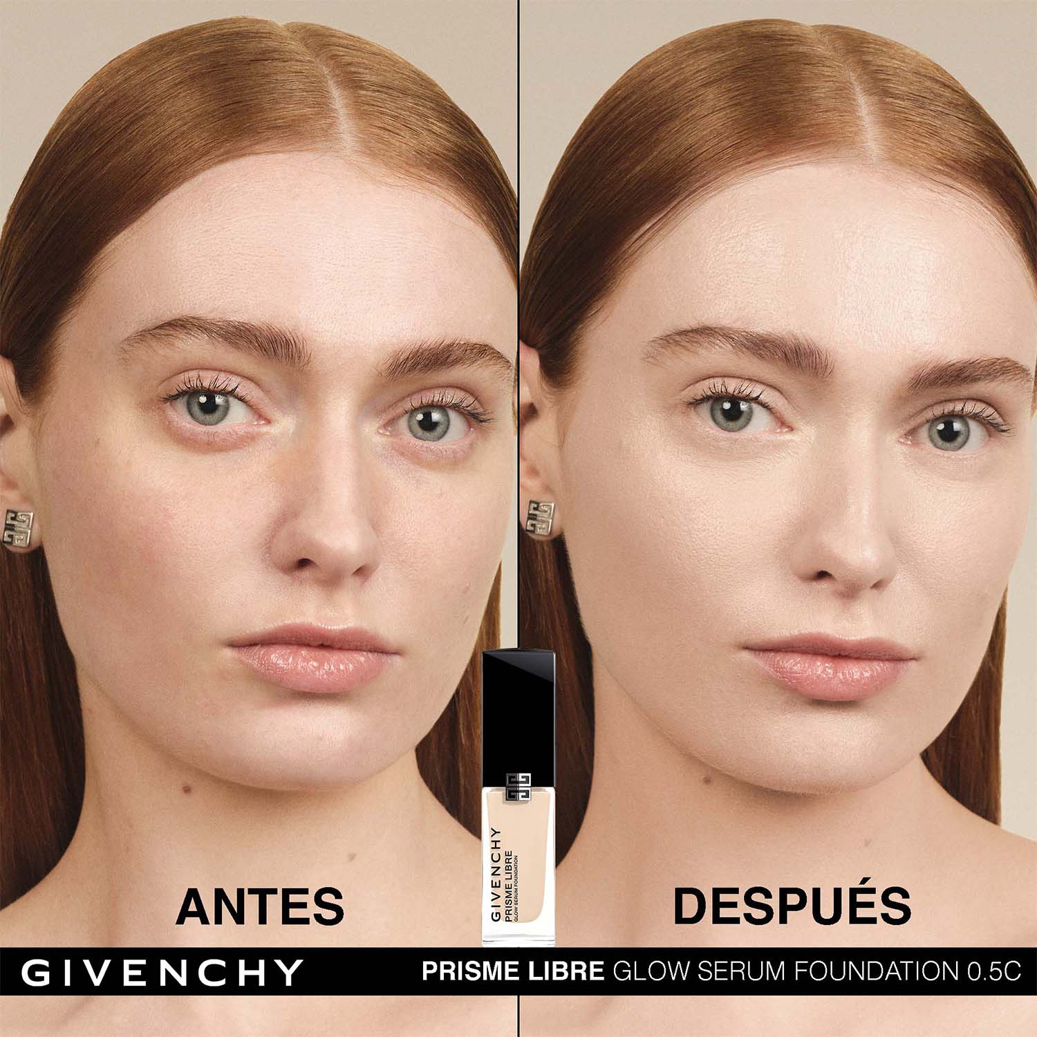 PRISME LIBRE GLOW SERUM FOUNDATION. BASE DE MAQUILLAJE EN SUERO QUE MEJORA LA PIEL, LUMINOSIDAD 24H E HIDRATACIÓN 48 H (BASE DE MAQUILLAJE EN SUERO)